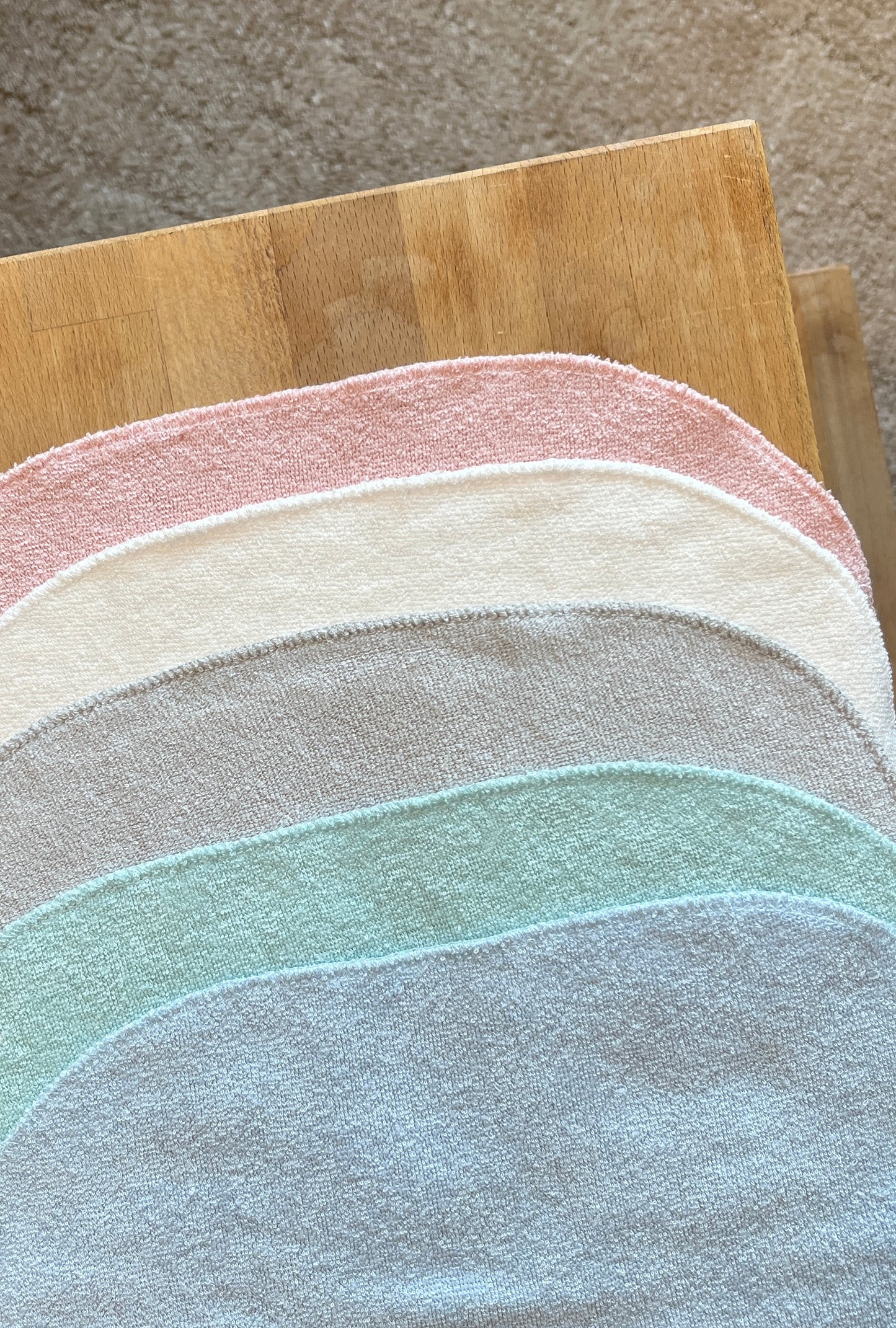 Bamboo Terry Washcloths - PINK PACK