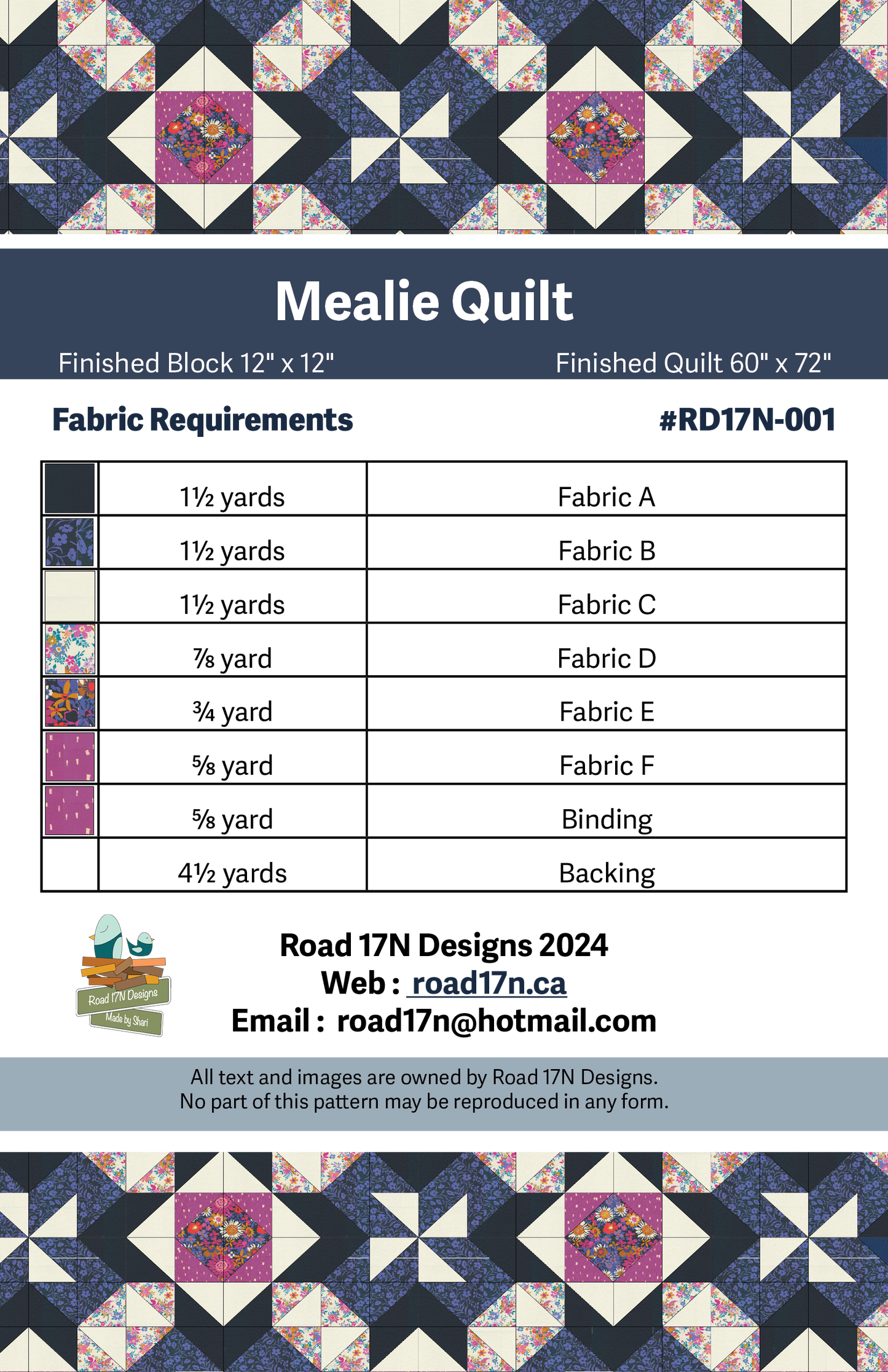 Mealie PAPER PATTERN