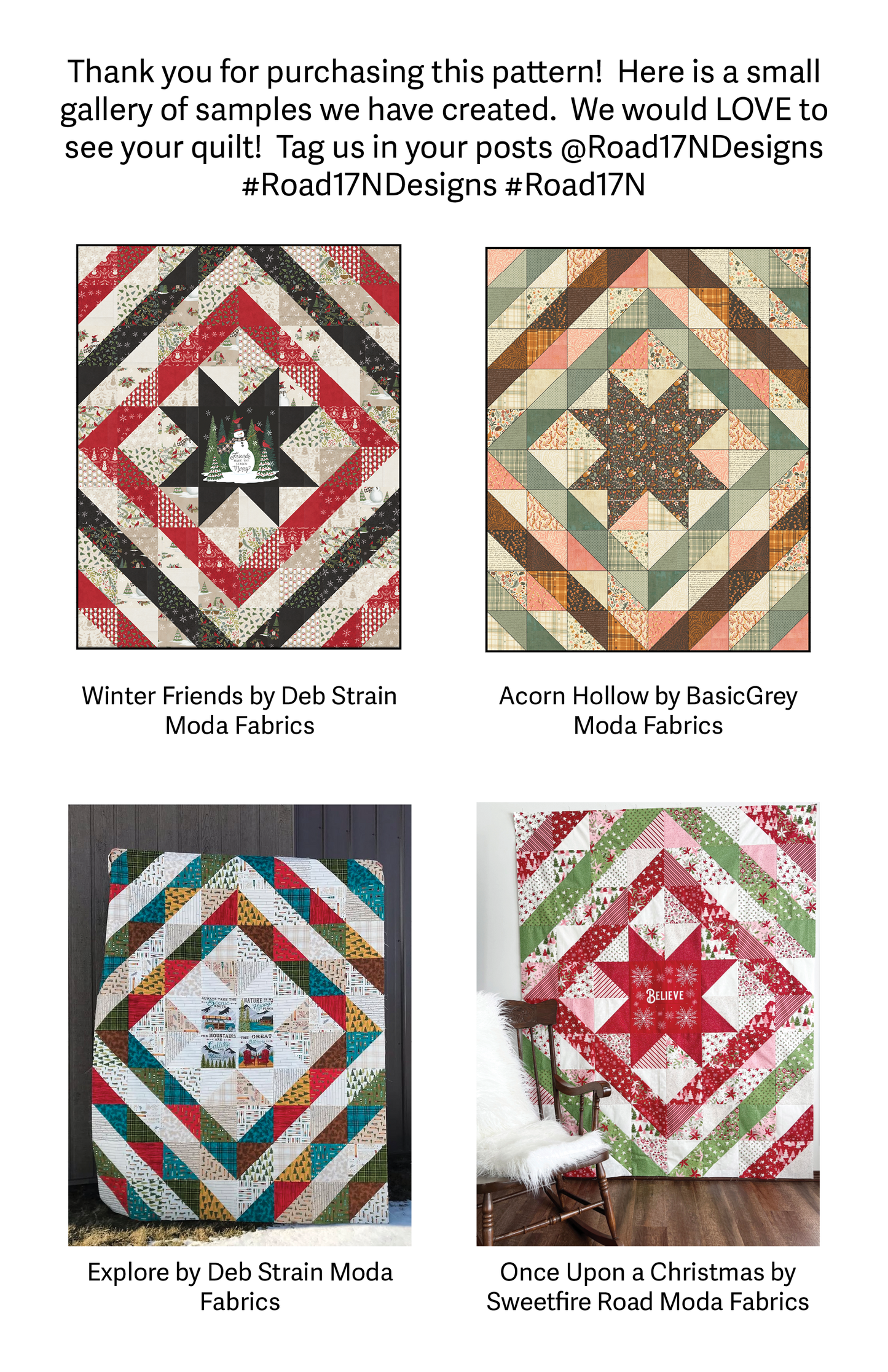 Home for the Holidays PAPER PATTERN