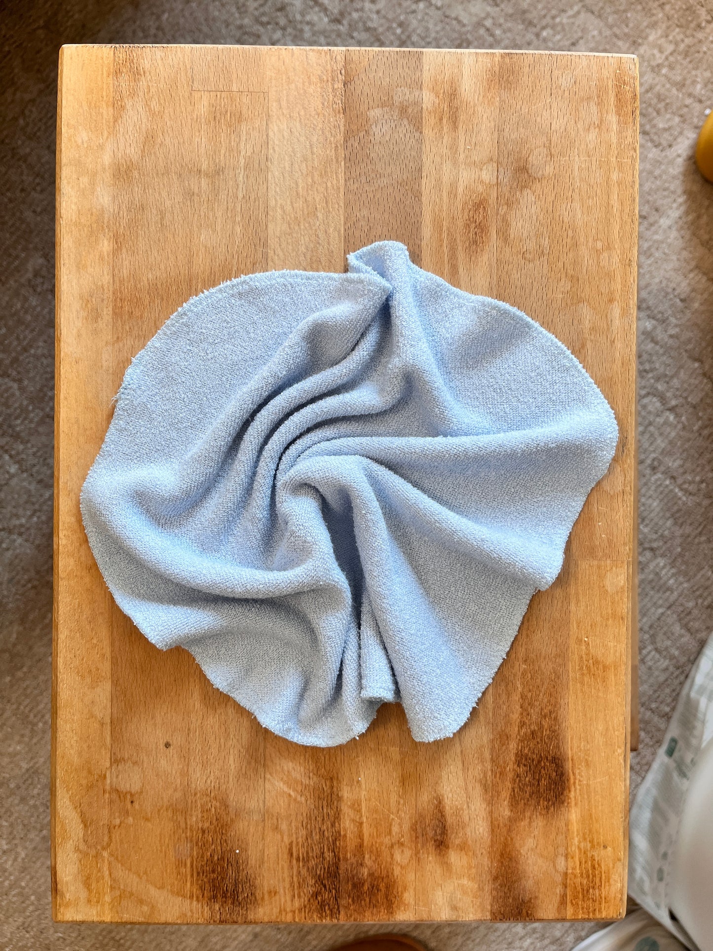 Bamboo Terry Washcloths - BLUE MULTI