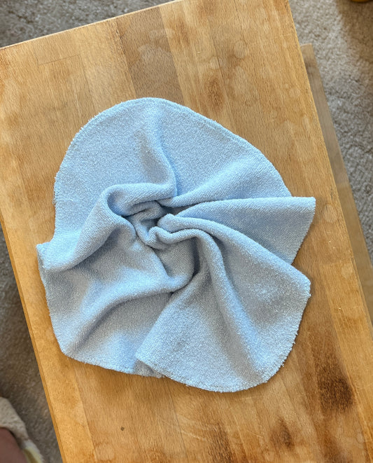 Bamboo Terry Washcloths - BLUE PACK