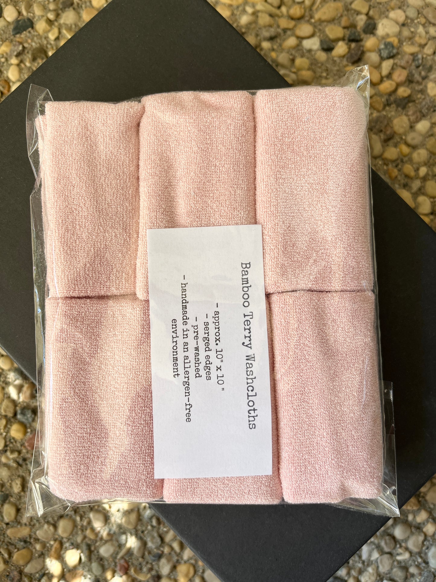 Bamboo Terry Washcloths - PINK PACK