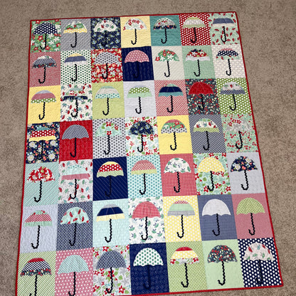 April Showers  FINISHED QUILT