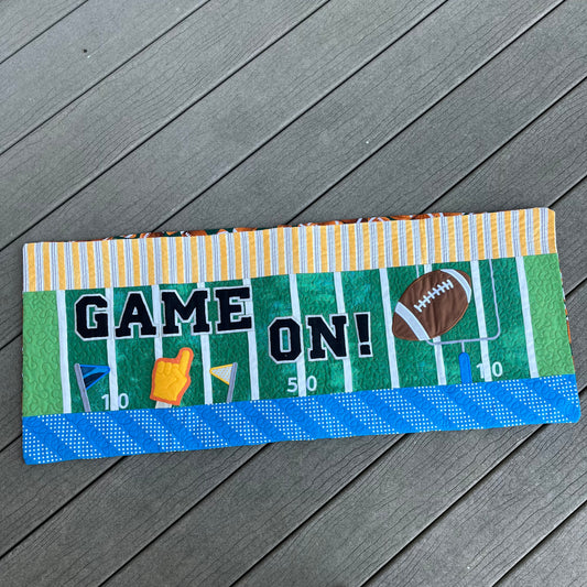 Football Bench Pillow FINISHED