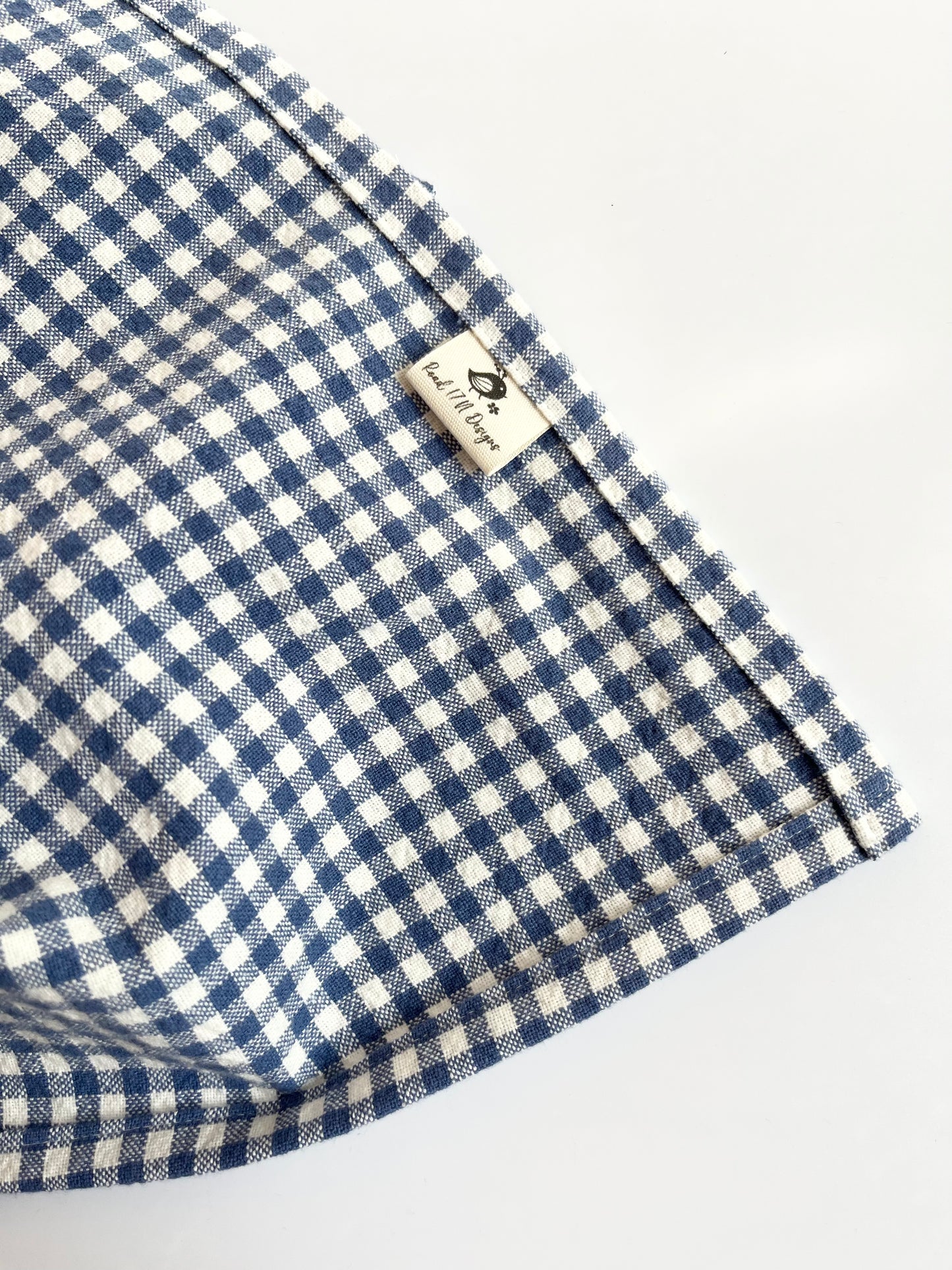 Organic Cotton Kitchen Towel - Cornflower Blue