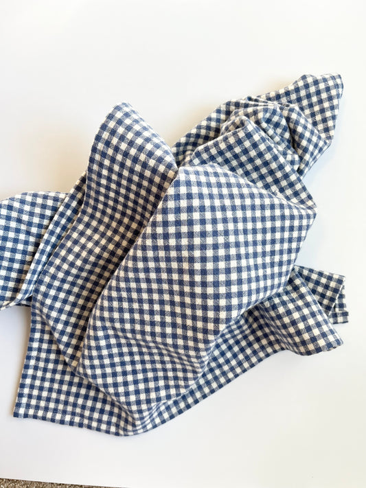 Organic Cotton Kitchen Towel - Cornflower Blue
