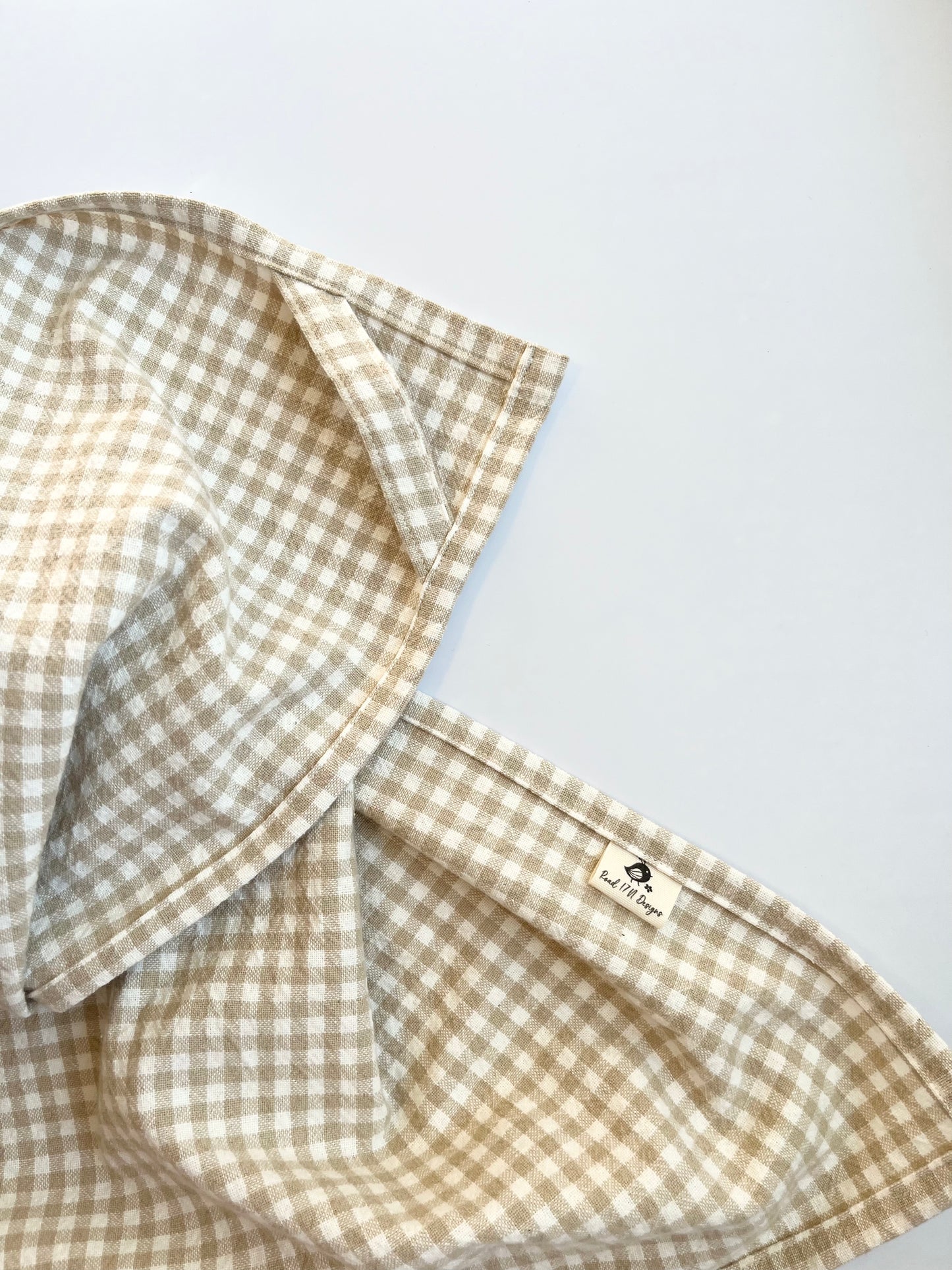 Organic Cotton Kitchen Towel - Natural Cream
