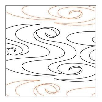 Ripples 9.25" Wide Pantograph