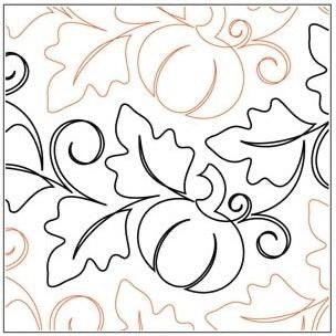 Pumpkin Fest 9.75" Wide Pantograph