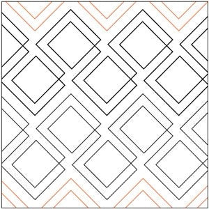 Diagonal Plaid 7.25" Wide Pantograph