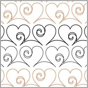 Love Doodle 3" Wide Pantograph