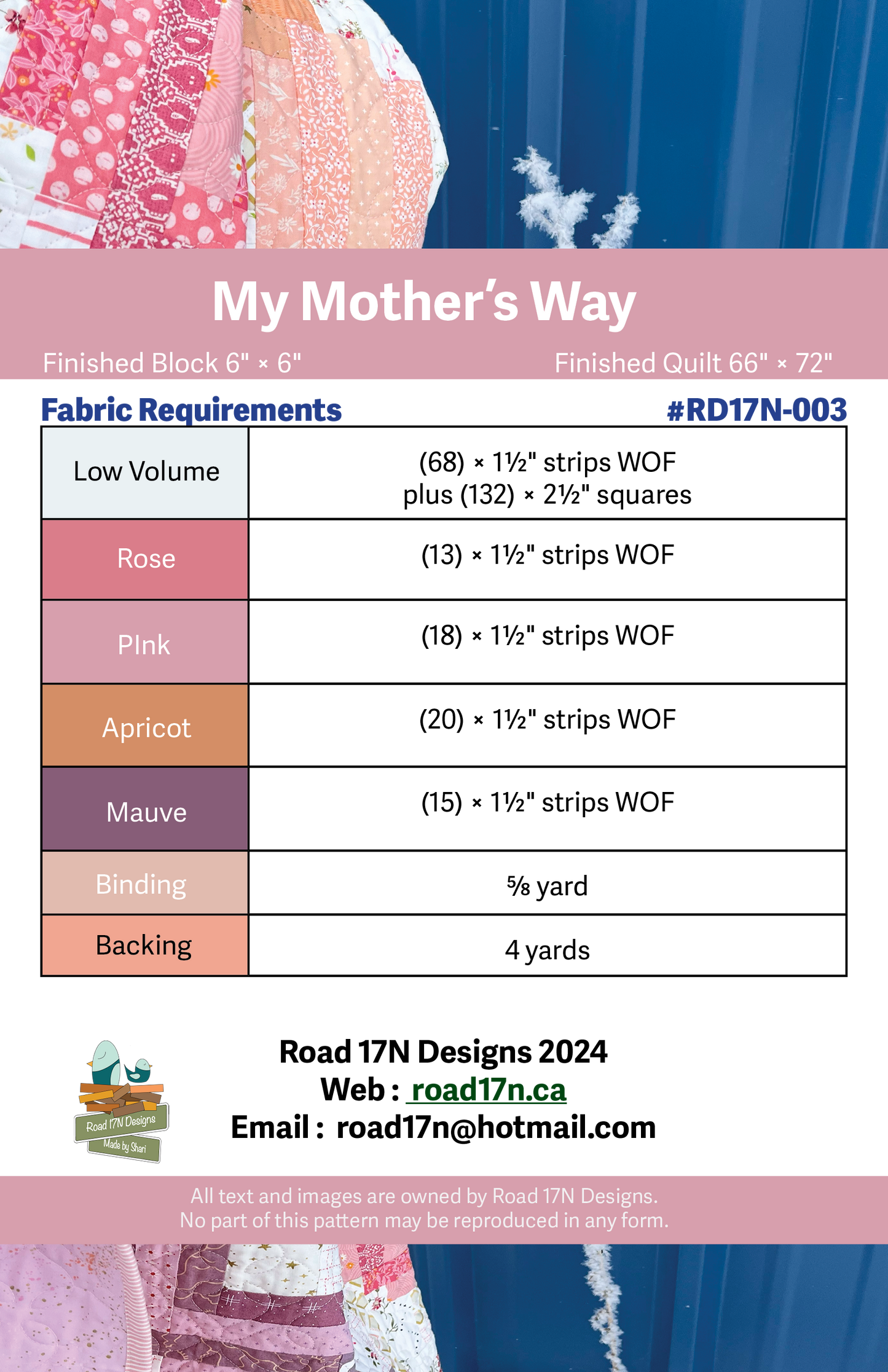 My Mother's Way DIGITAL DOWNLOAD