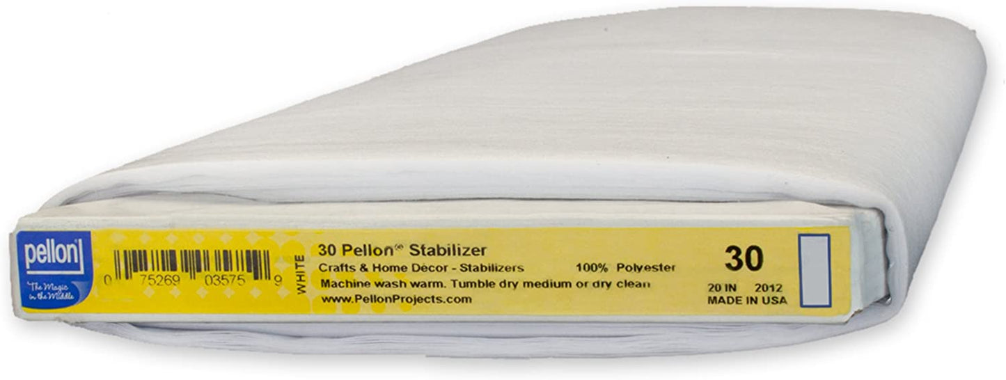 Pellon Sew-In Stabilizer  White 30